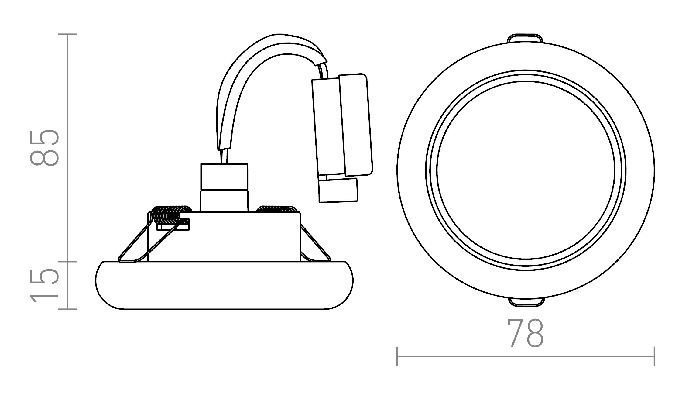 ESTA LED - Schéma produktu