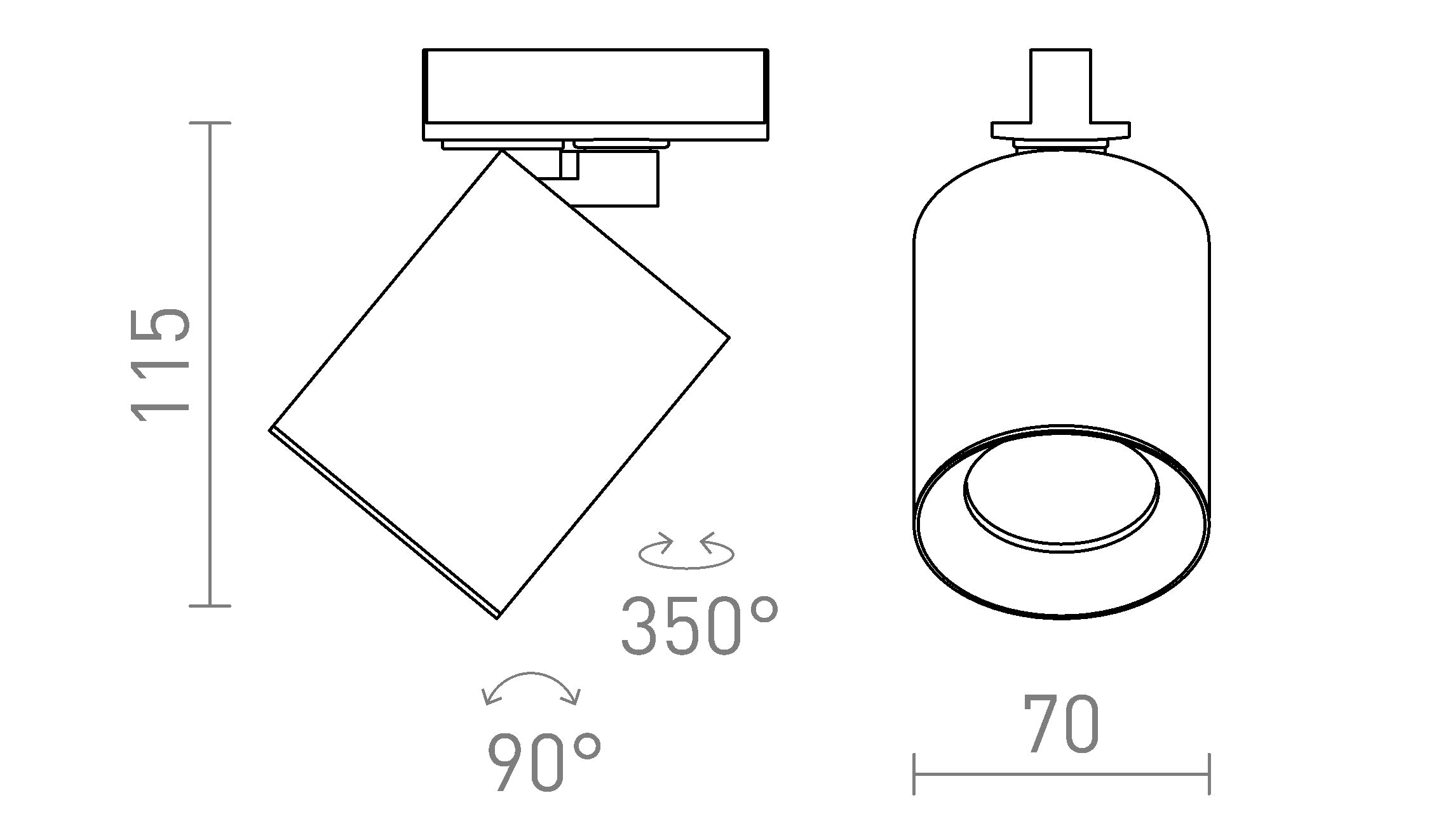 DARIO per binario monofase - Product sketch