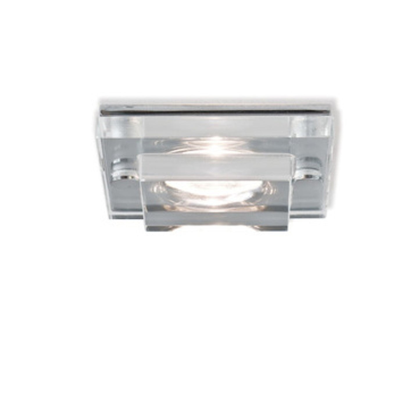 RENDL Outlet MINT LED SQ clear glass 700mA LED 3W IP65 3000K 5582 1