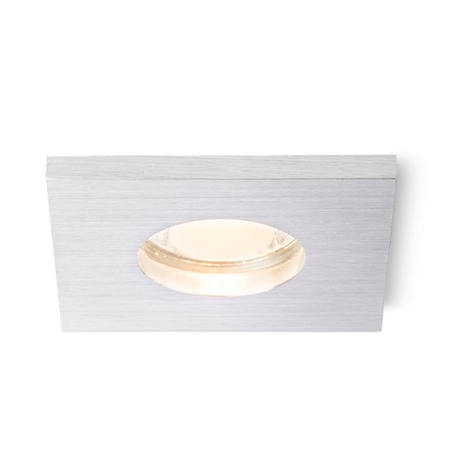 RENDL Outlet ASTOR SQ brushed aluminum 230V GU10 50W IP65 R10574 1