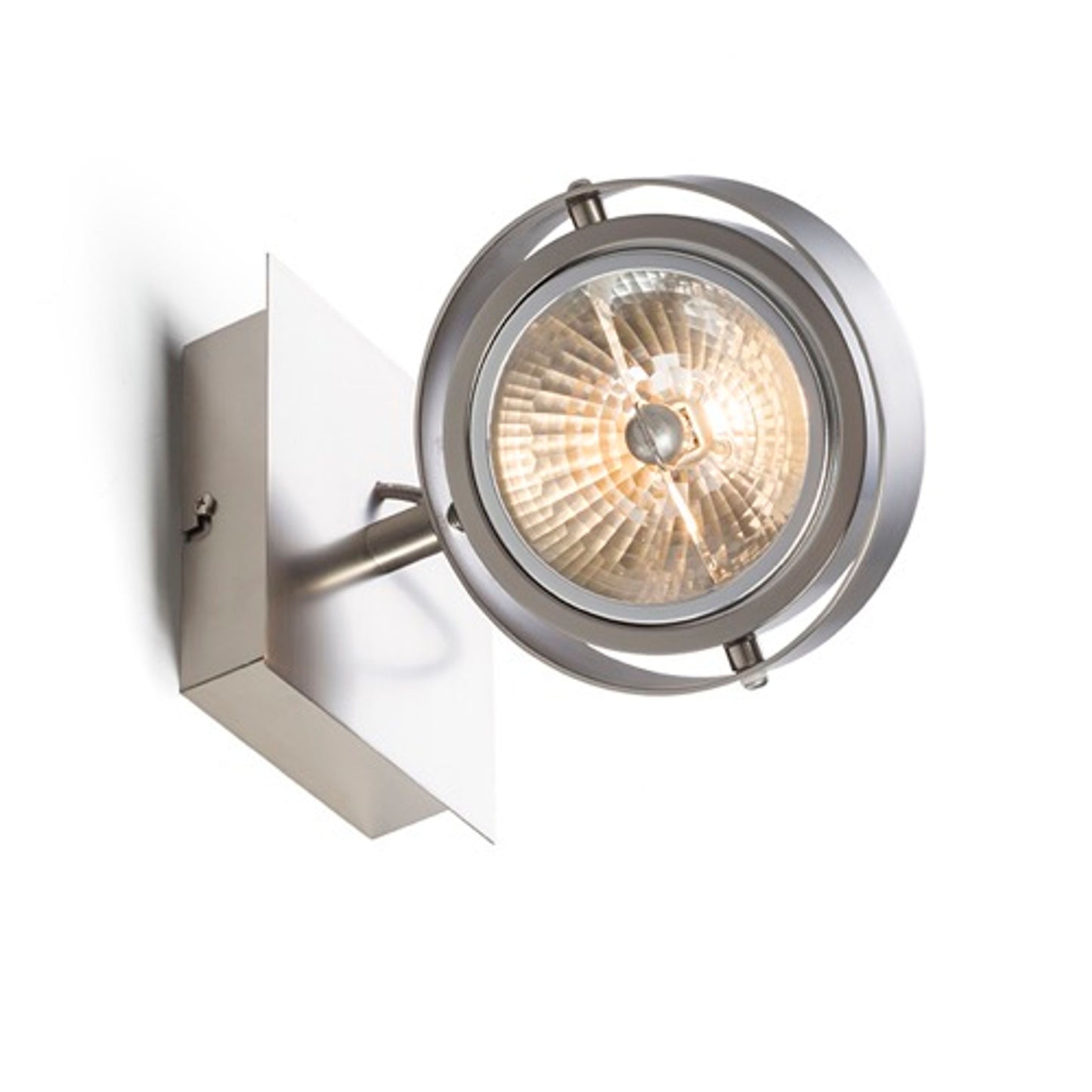 RENDL Outlet CASSIE wall matt nickel 230V LED G53 15W R10591 1