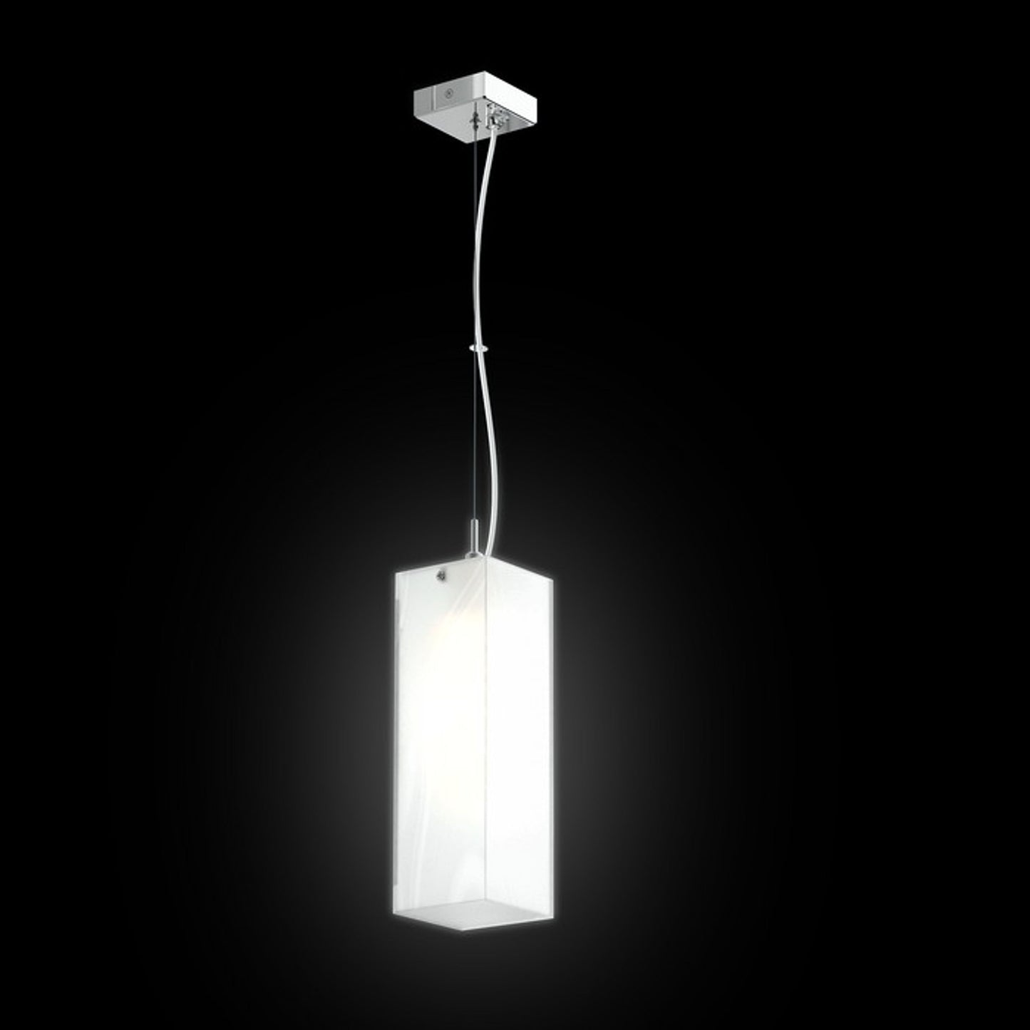 RENDL Outlet LUCIA 30x10 pendant satinated glass/chrome 230V LED E27 15W R10627 3