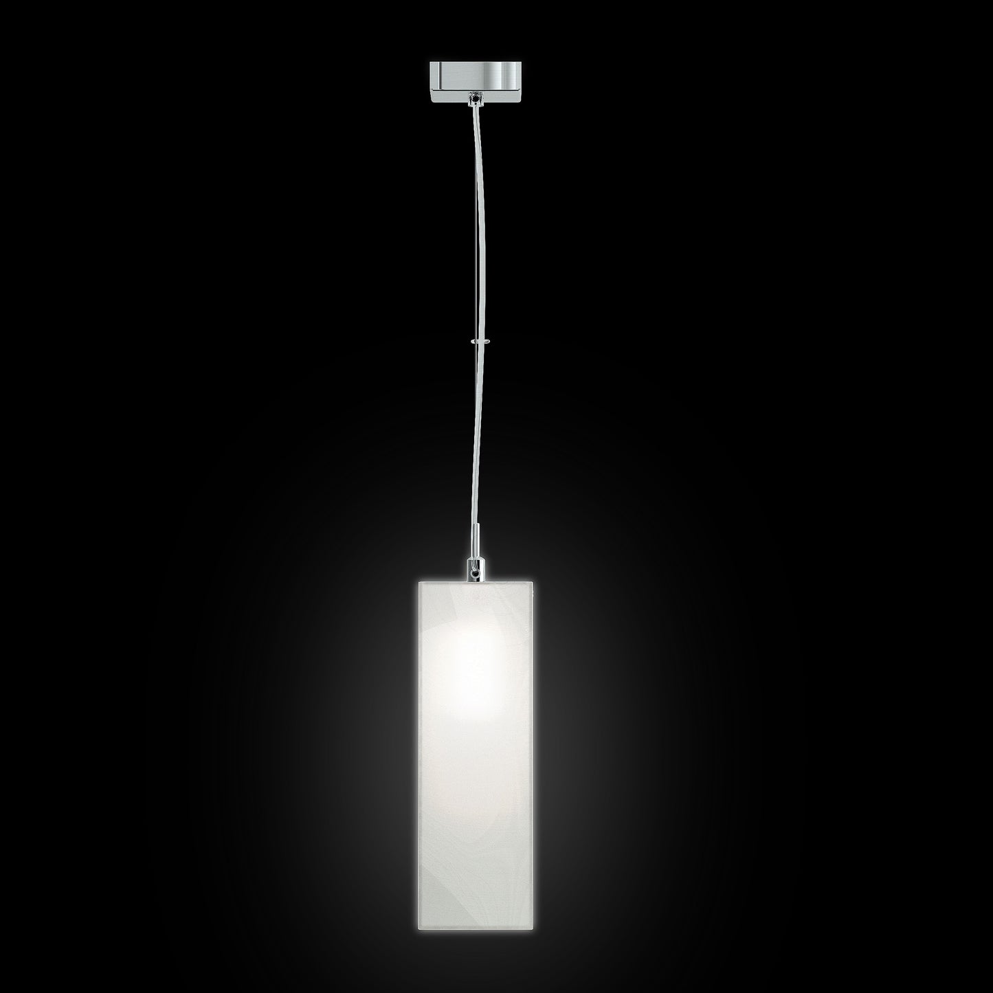 RENDL Outlet LUCIA 30x10 pendant satinated glass/chrome 230V LED E27 15W R10627 7