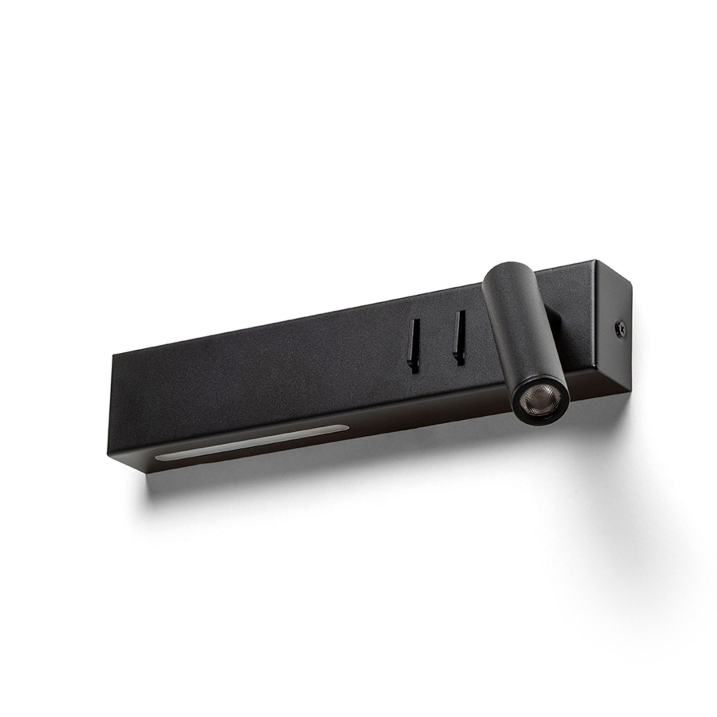 RENDL spotlight ODEON wall with backlighting black 230V LED 8+3W 30° 3000K R14524 8