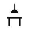 Dining table lighting