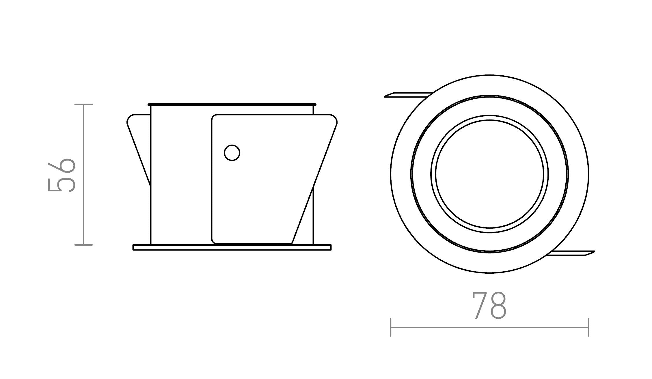 ESIX KIINTEÄ - Product sketch