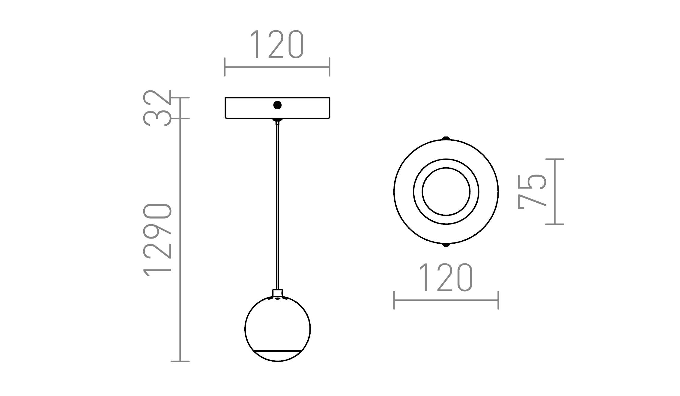 GLOSSY RIIPPUVALAISIN - Product sketch