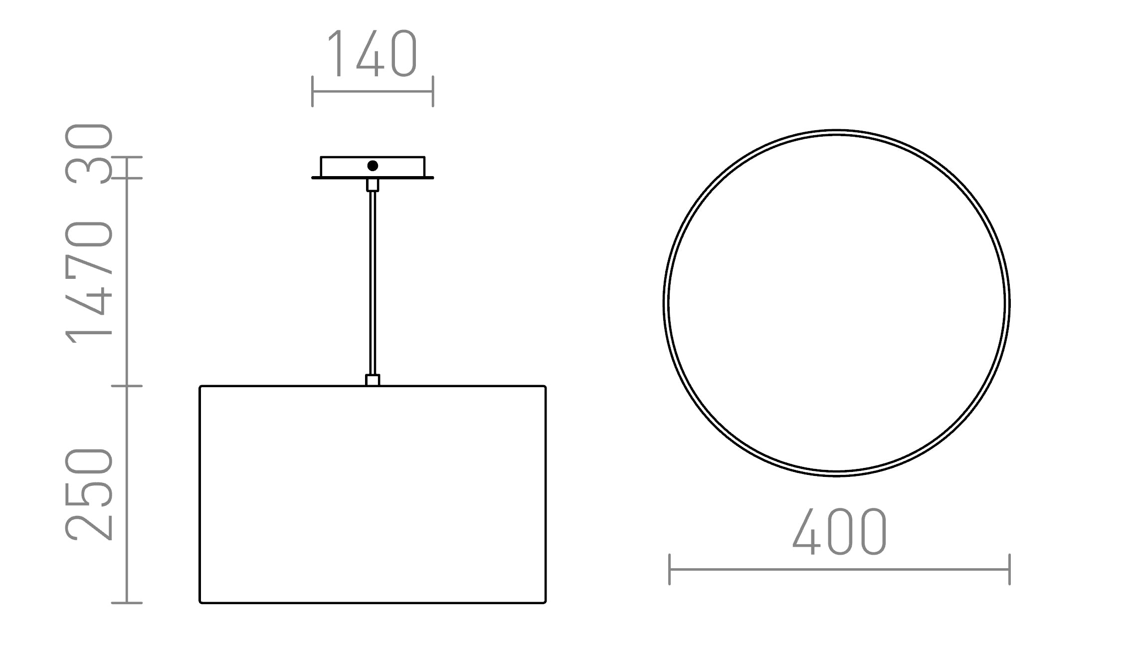 LALO RIIPPUVALAISIN 40 - Product sketch