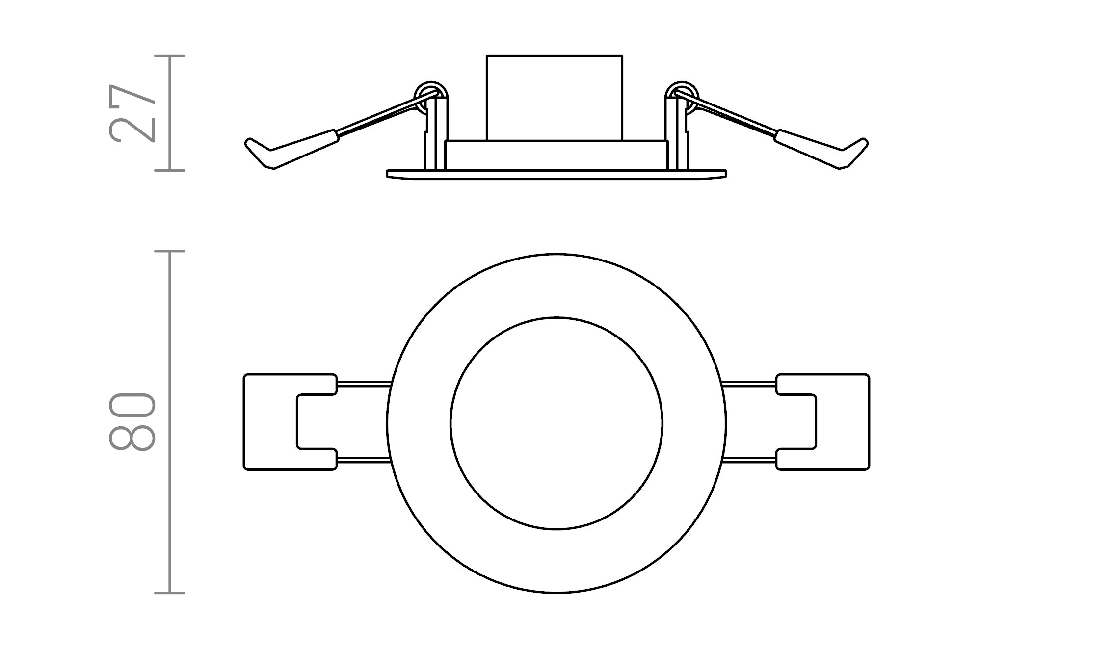 SLENDER R 8 UPOTETTU - Product sketch
