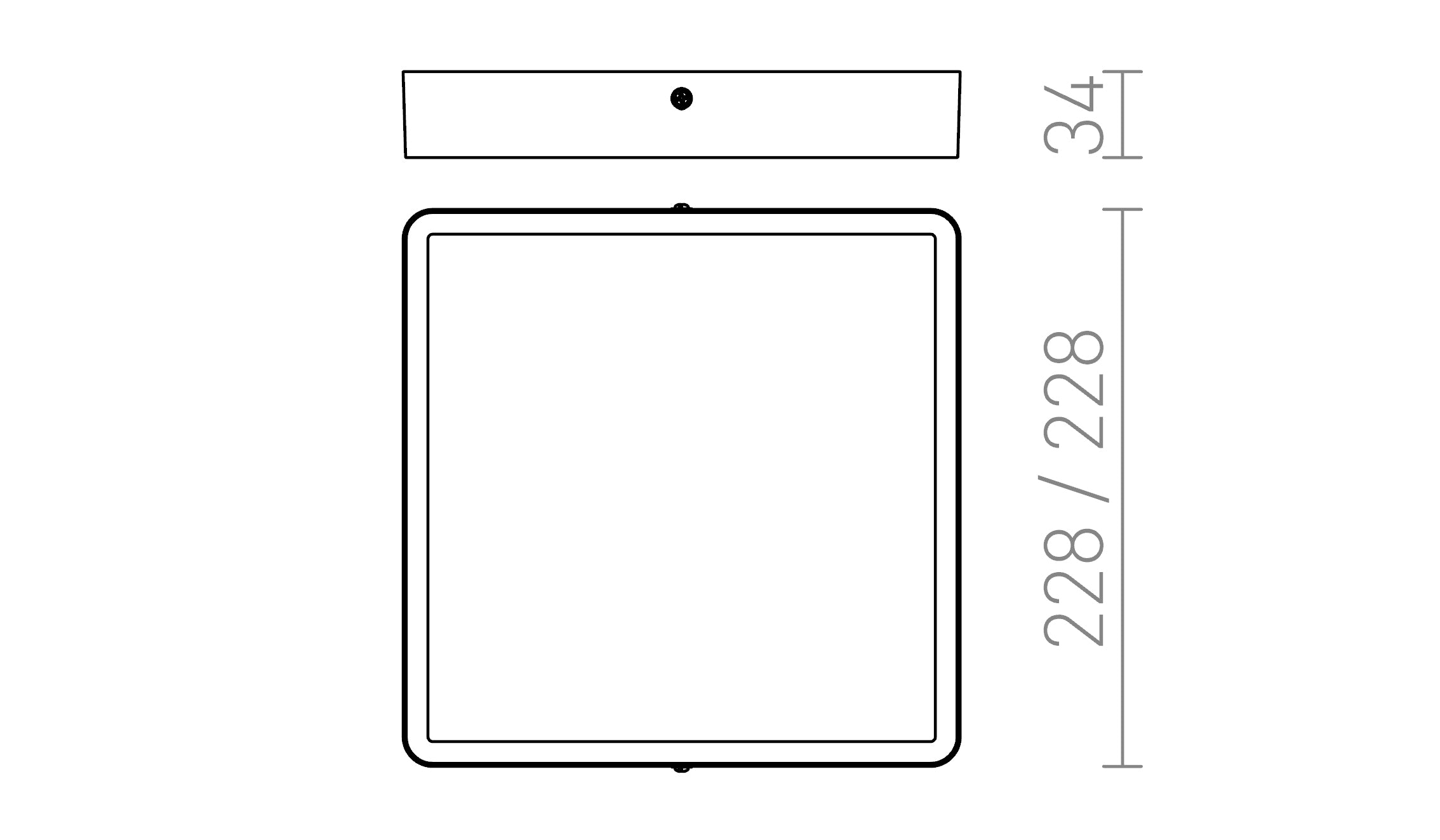 HUE SQ 22 KATTO - Product sketch