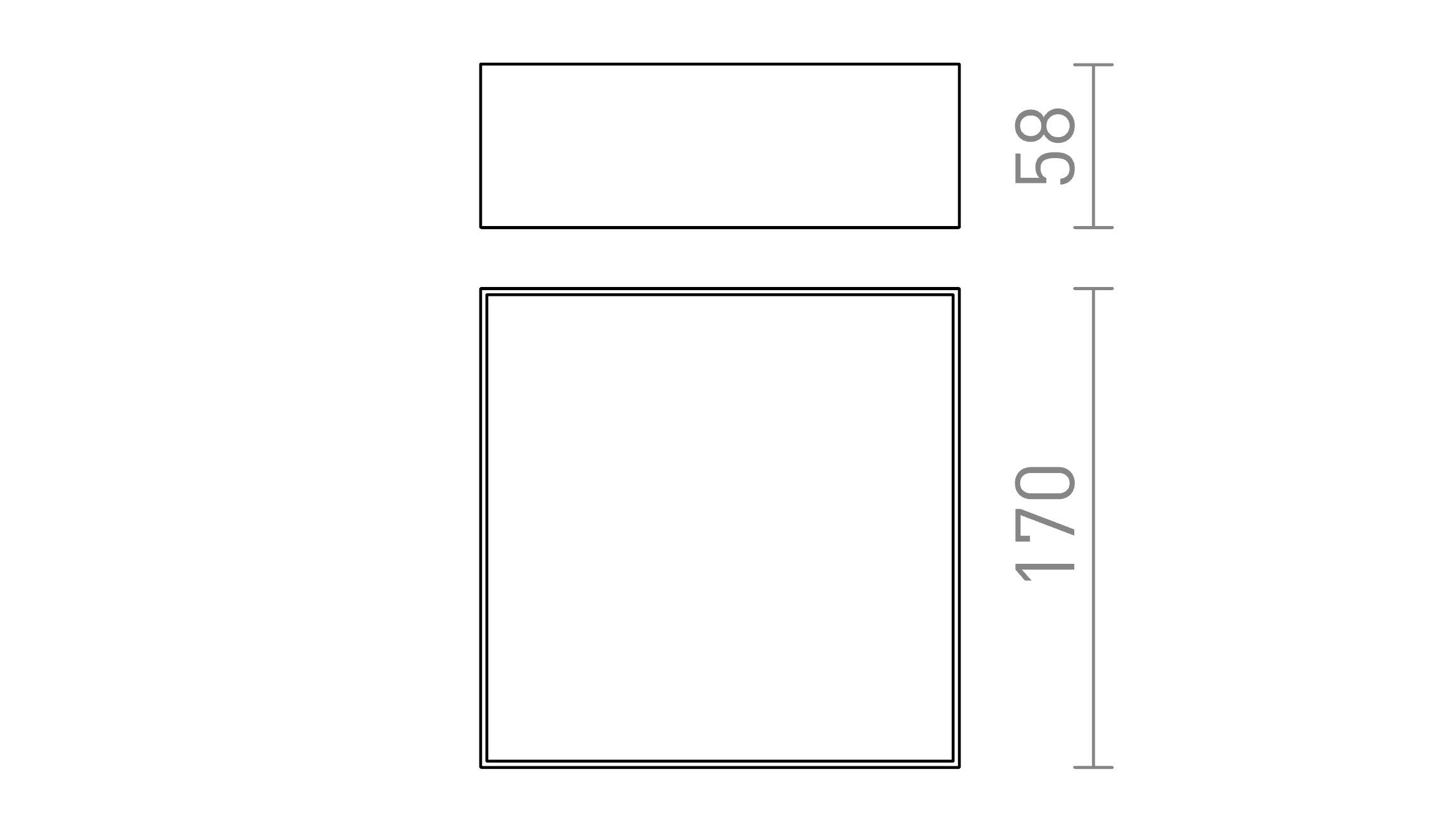 LARISA SQ 17 KATTO - Product sketch