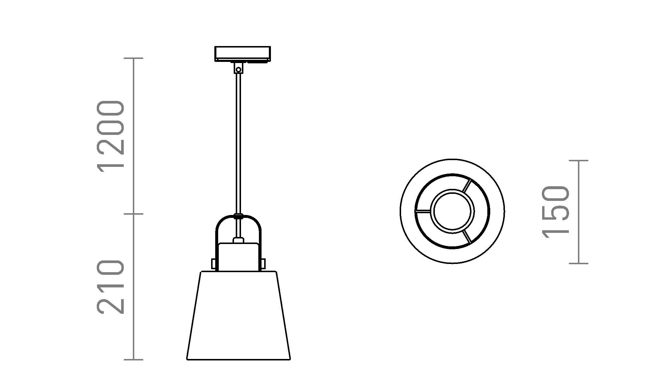 CHOUPETTE 1-VAIHEKISKOLLE - Product sketch