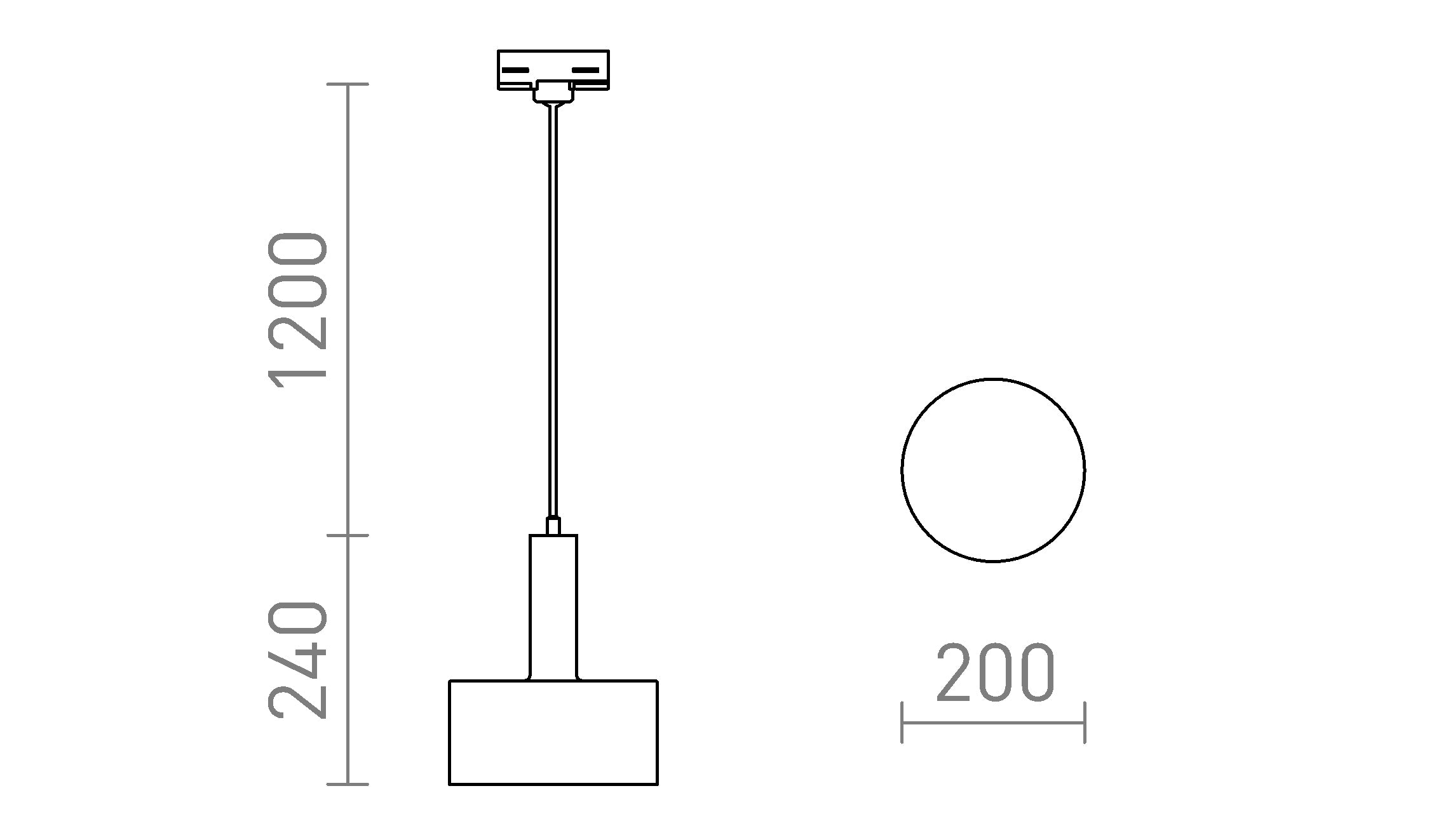 GIULIA 20 3-VAIHEKISKOLLE - Product sketch