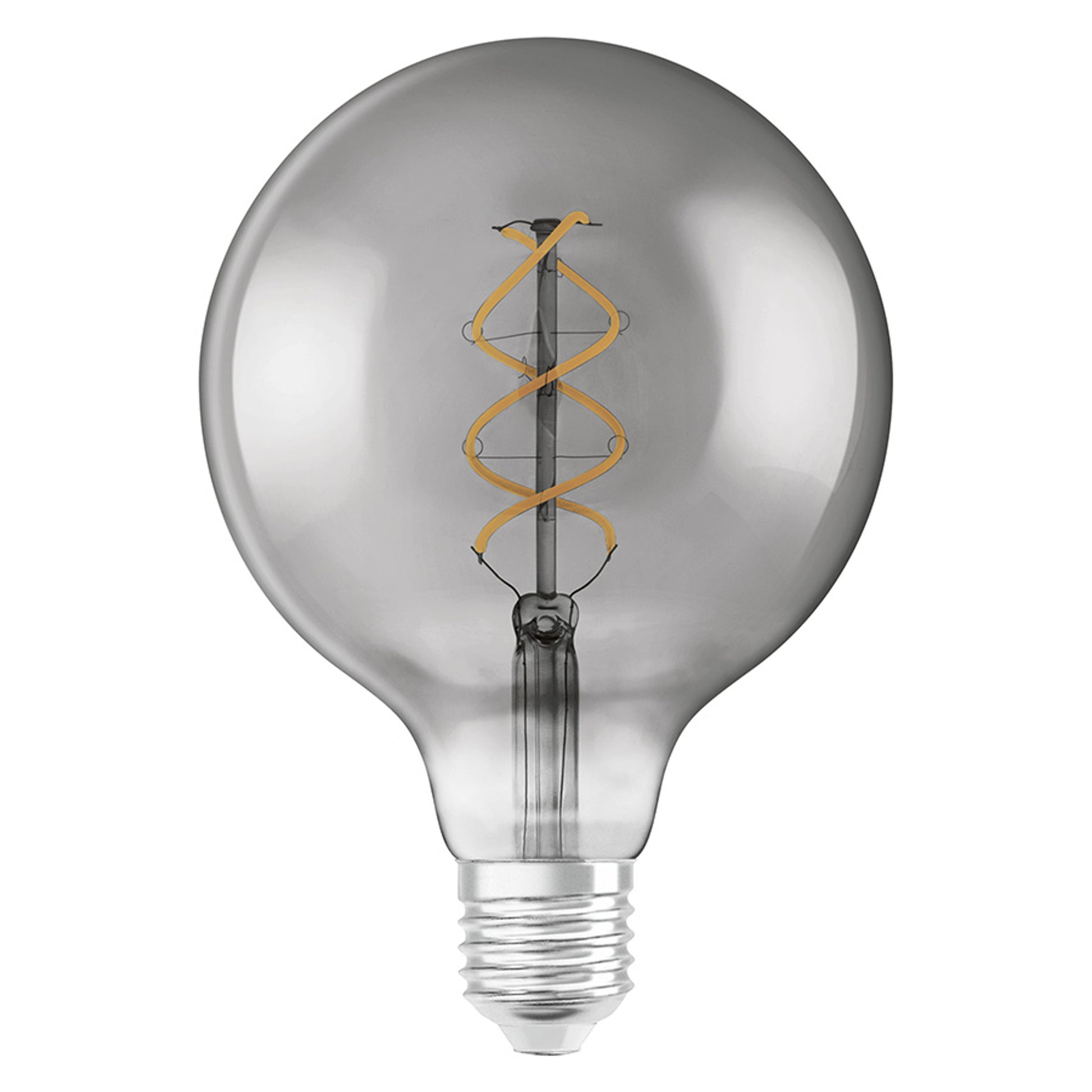 RENDL light source OSRAM Vintage Globe 125 SPIRAL  smoke-colored 230V E27 LED EQ15  1800K G13459 2