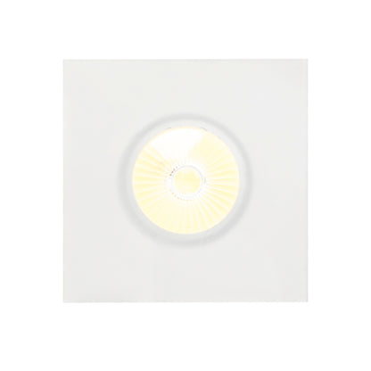 RENDL Outlet KAY SQ recessed satinated glass 230V/350mA LED 5W 3000K R10418 5