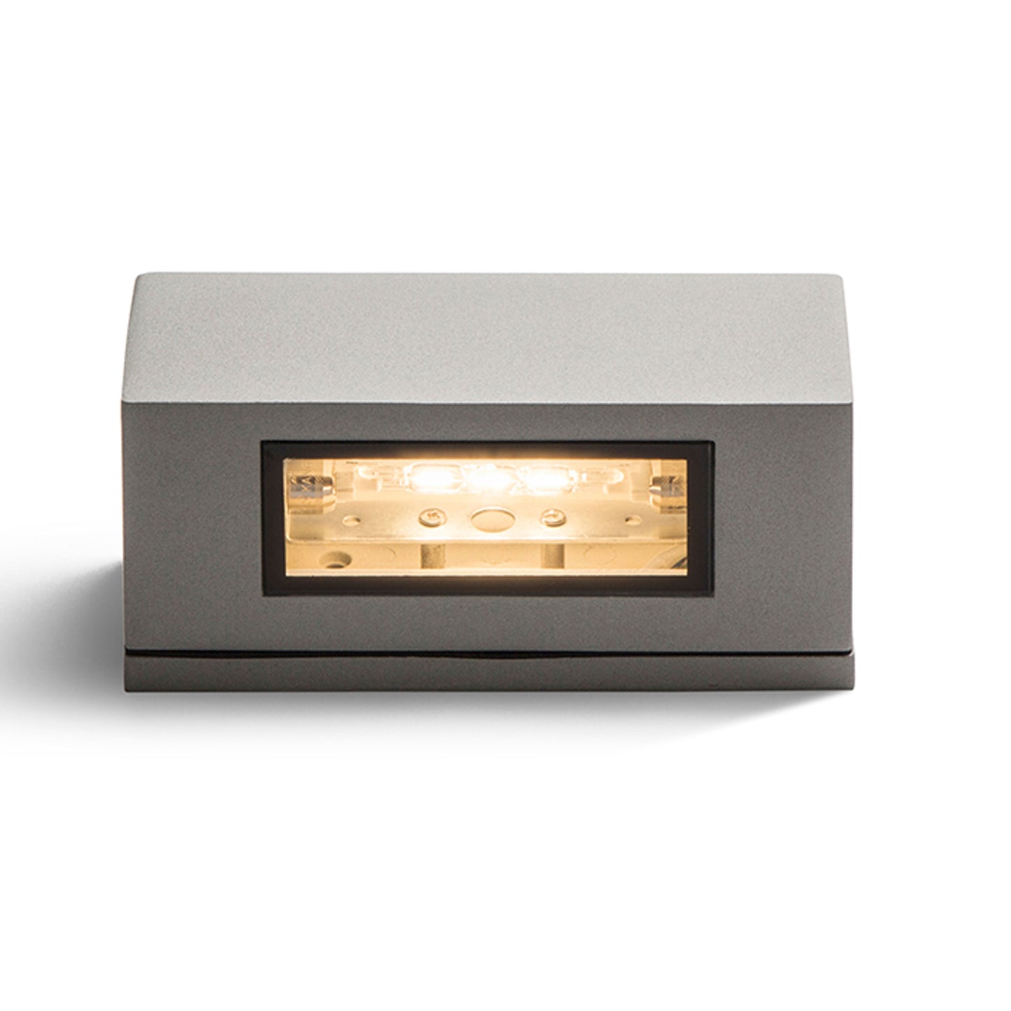 RENDL outdoor lamp WOOP wall silver grey  230V R7s 78mm 12W IP54 R10438 2