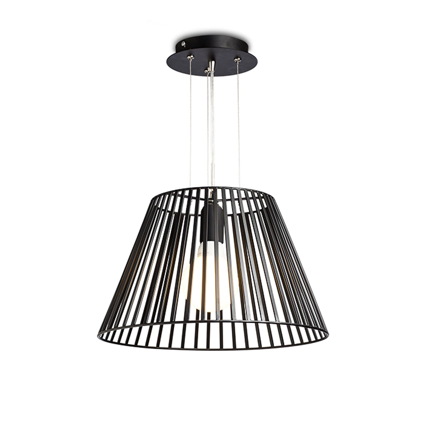 RENDL pendant lamp VESCO pendant black  230V E27 42W R10536 8