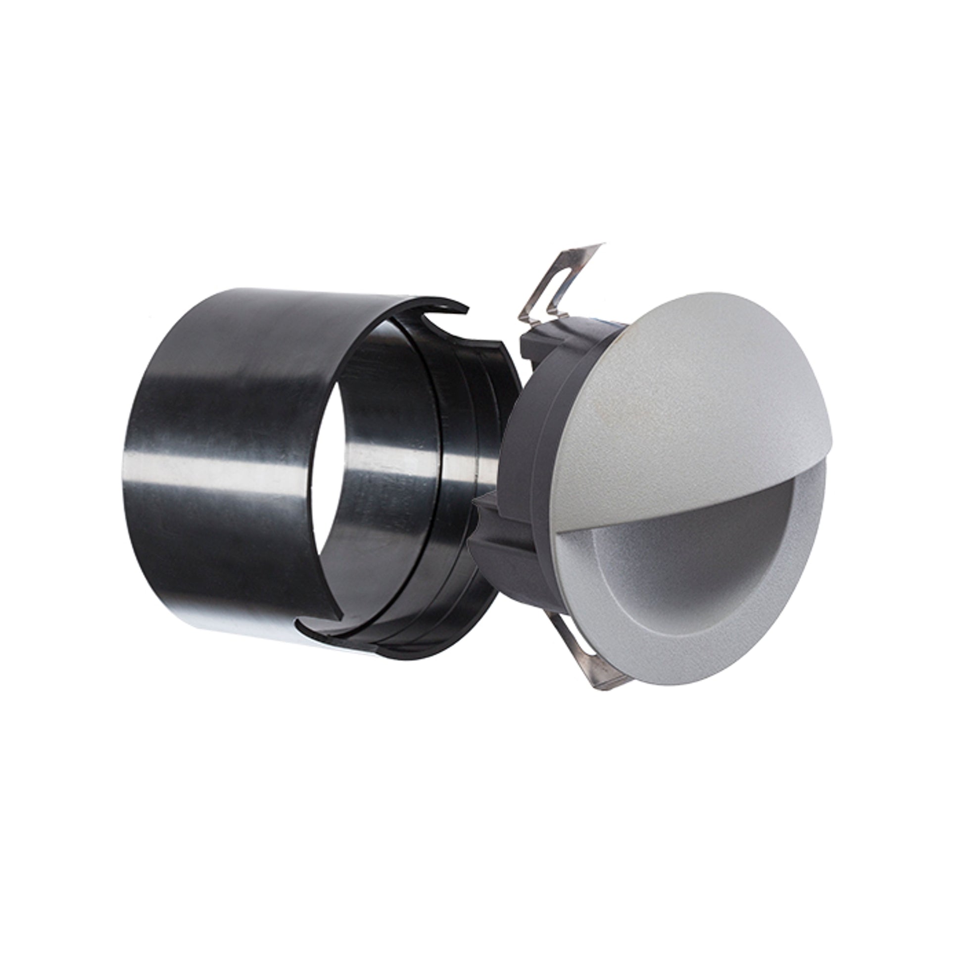 RENDL outdoor lamp ASTERIA recessed silver grey 230V LED 3W IP54 3000K R10558 2