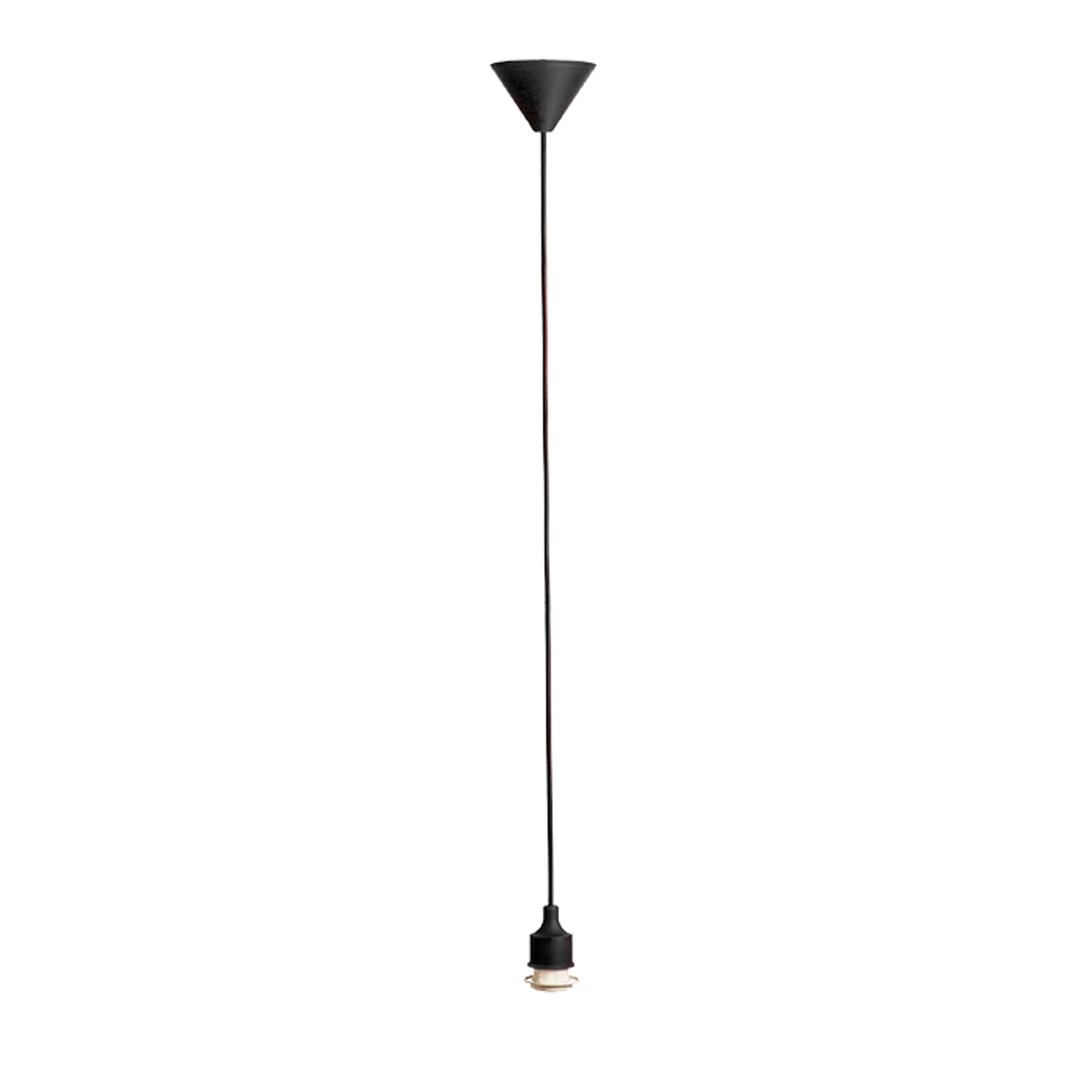 RENDL shades, shade bases, pendent sets LISA pendant set black  230V LED E27 15W R10625 1