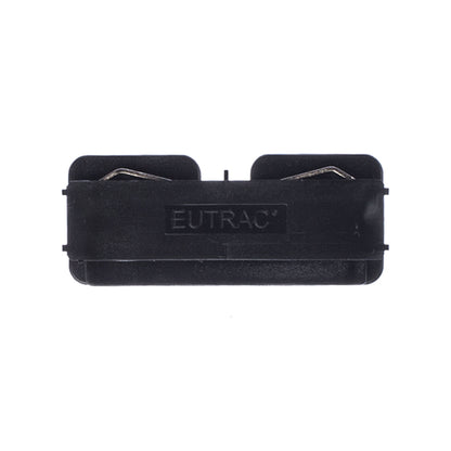 RENDL 3-circuit track system EUTRAC straight joint, electrical black 230V  R11318 2