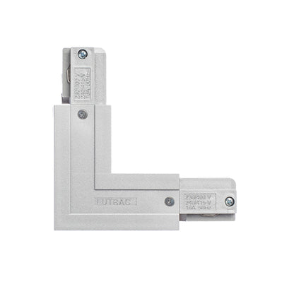 RENDL 3-circuit track system EUTRAC L connector outer polarity silver grey 230V  R11325 2