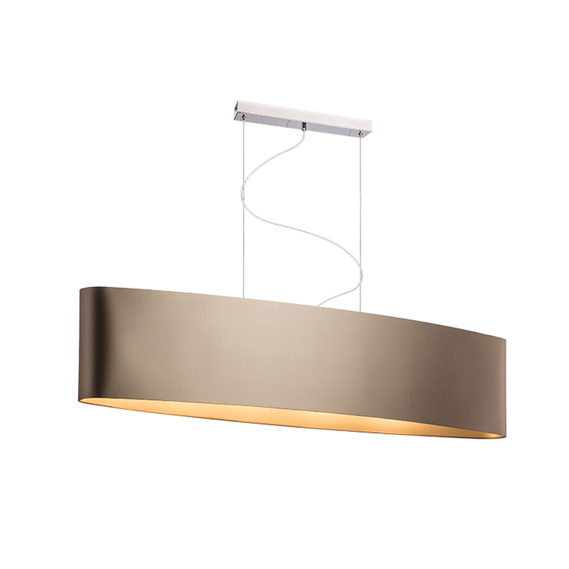 RENDL shades, shade bases, pendent sets CASUAL 120/25 shade  Monaco dove gray/silver PVC  max. 23W R11593 2