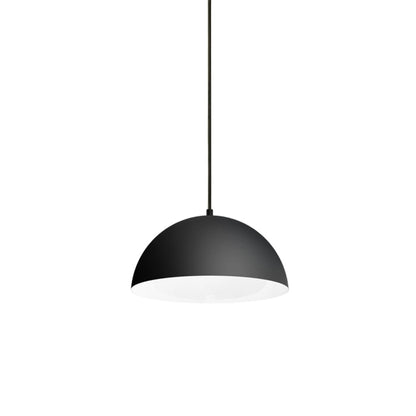 RENDL pendant lamp MONROE 30 pendant matte black/white  230V LED E27 11W R11700 2