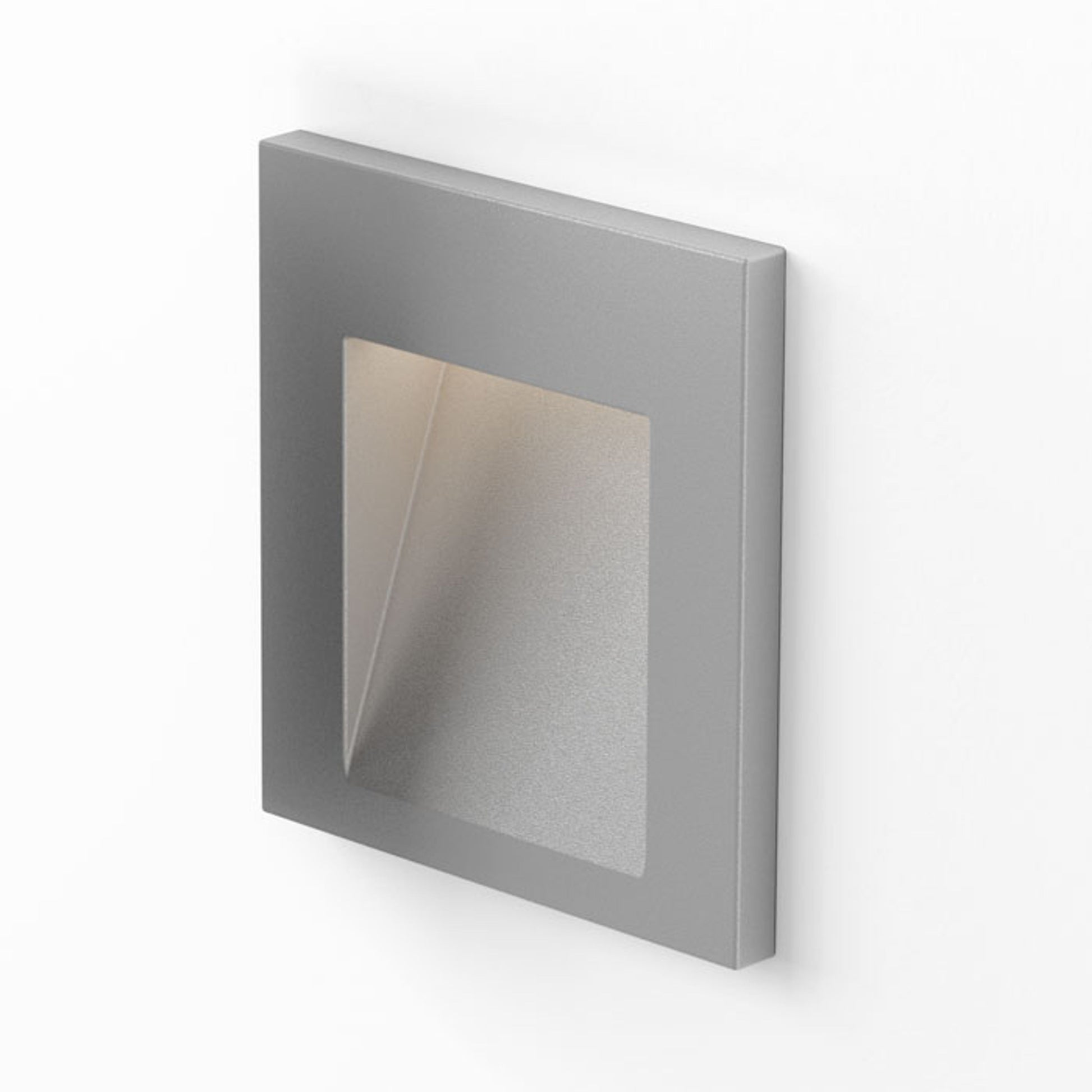 RENDL outdoor lamp TESS SQ recessed silver grey 230V LED 3W IP54 3000K R12014 4