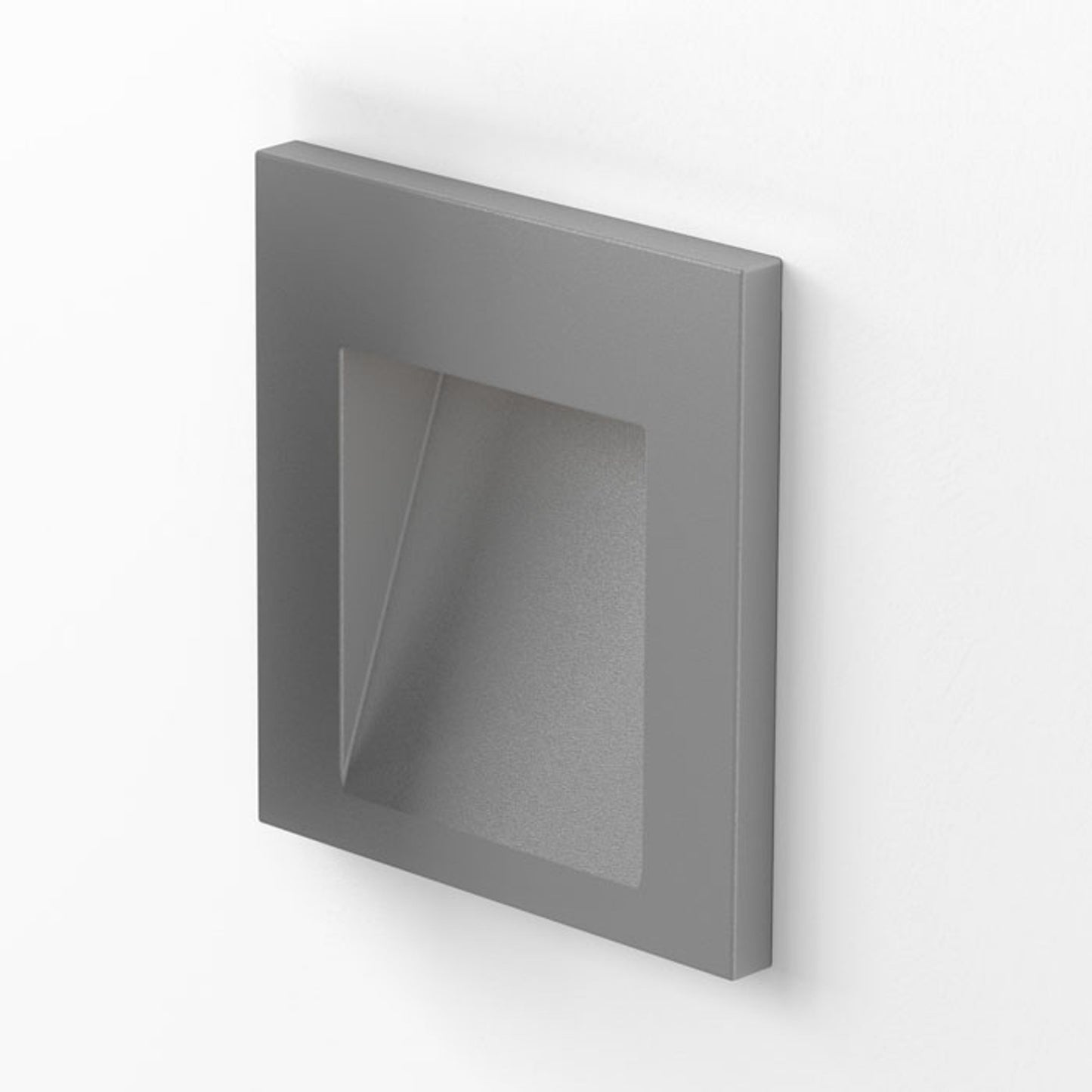 RENDL outdoor lamp TESS SQ recessed silver grey 230V LED 3W IP54 3000K R12014 5