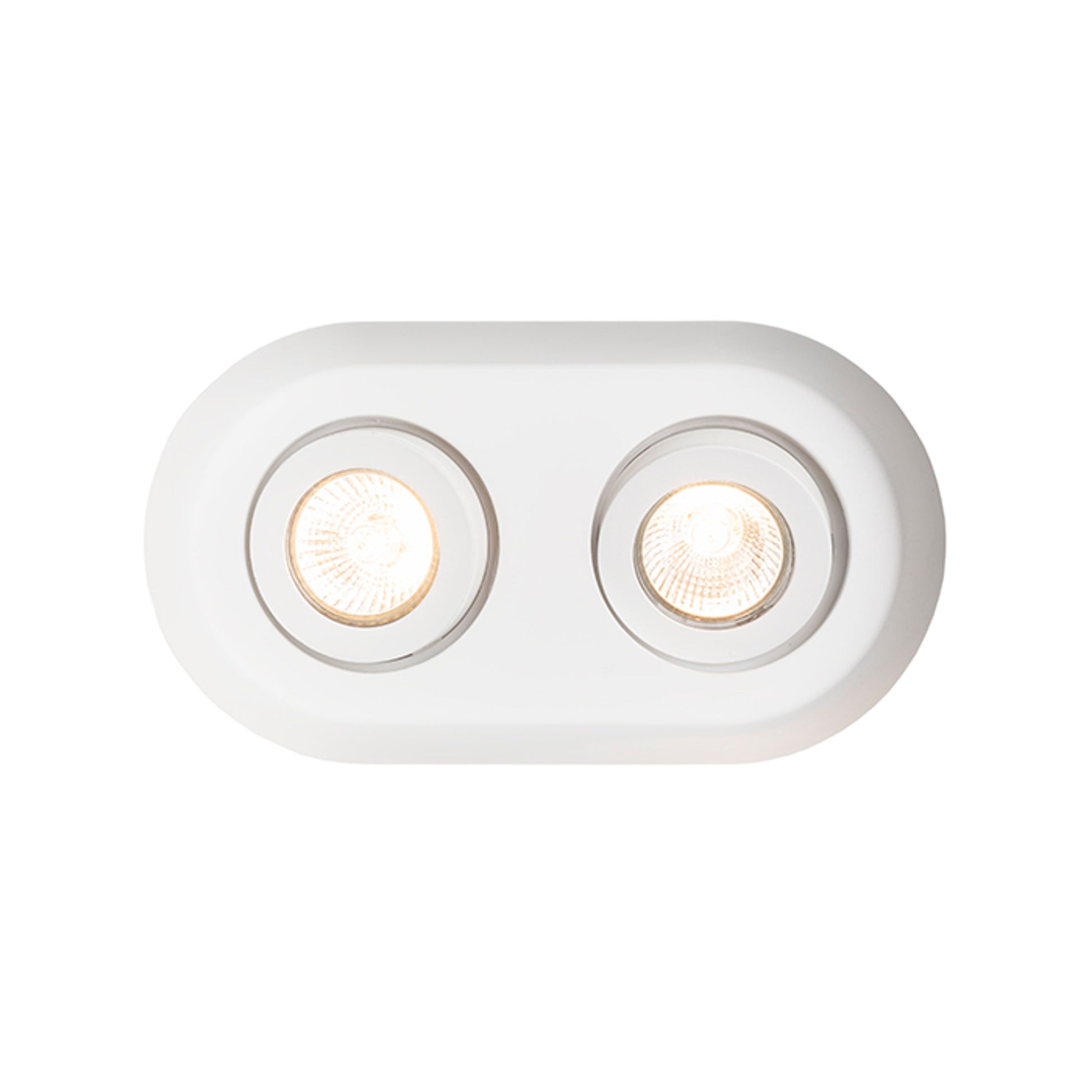 RENDL recessed light DINGO GU10 II directional  plaster 230V GU10 2x35W R12037 6
