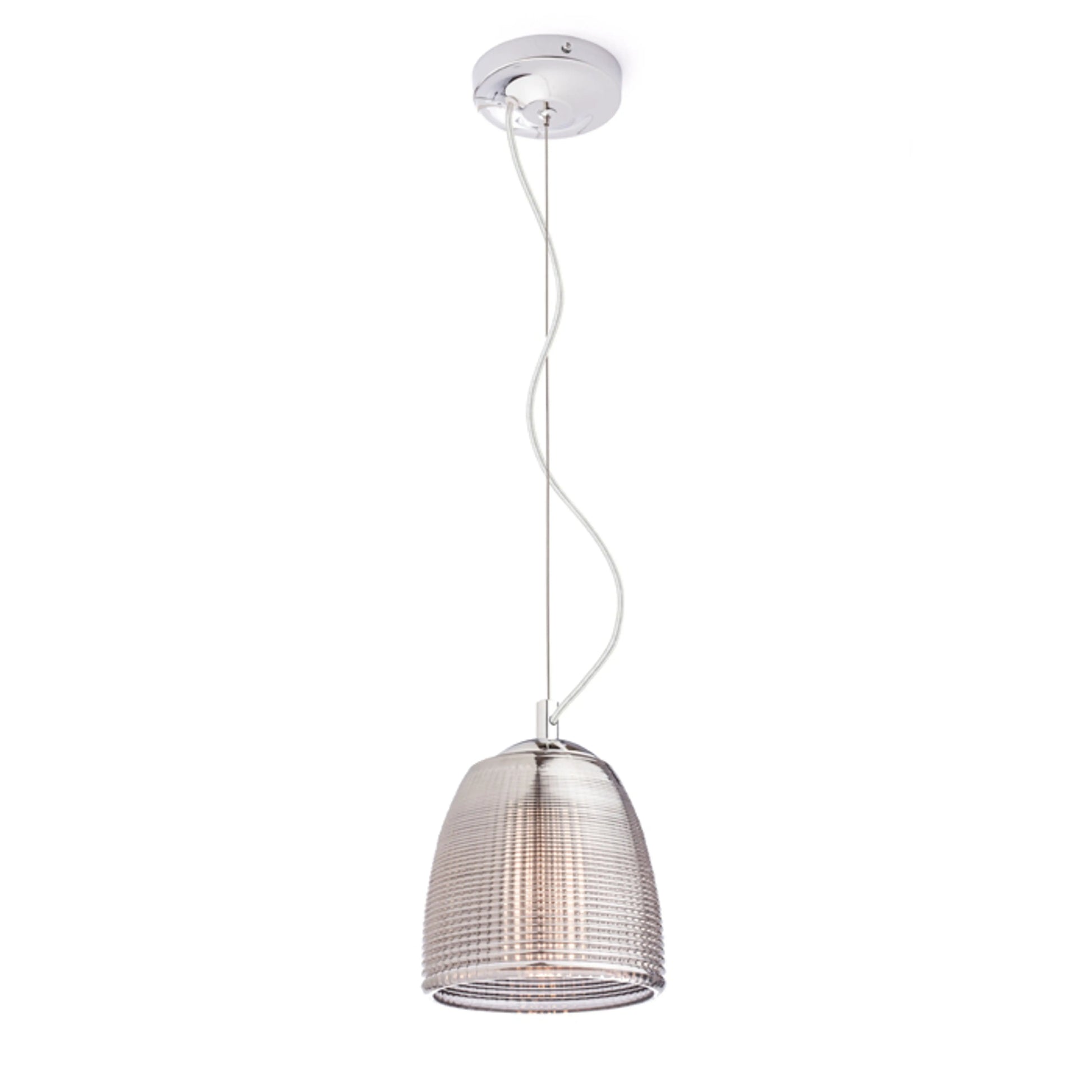 RENDL pendant lamp AZRIA pendant  smoke-colored glass 230V LED G9 5W R12056 5