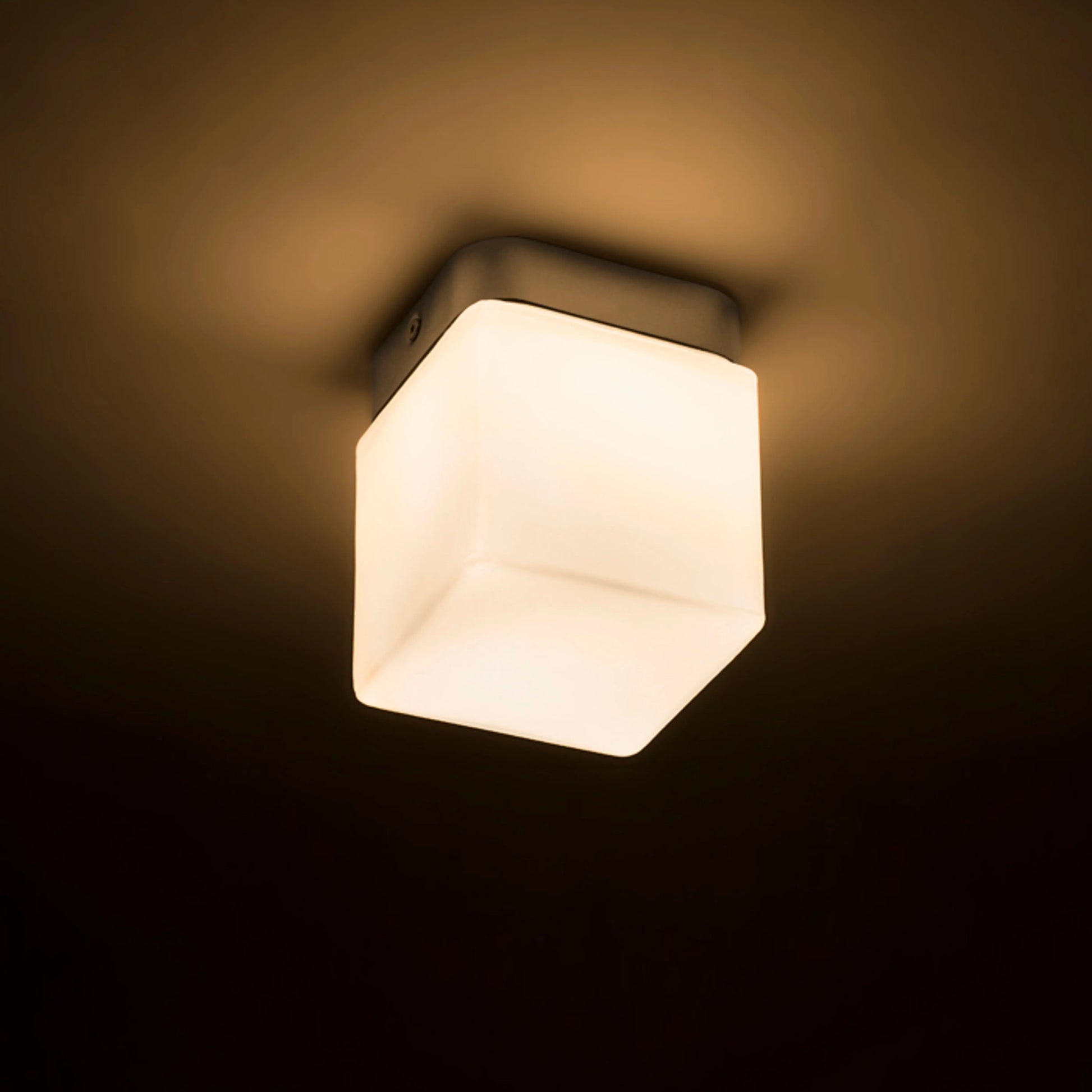 RENDL surface mounted lamp ESICA SQ ceiling  chrome 230V LED 6W IP44  3000K R12198 4