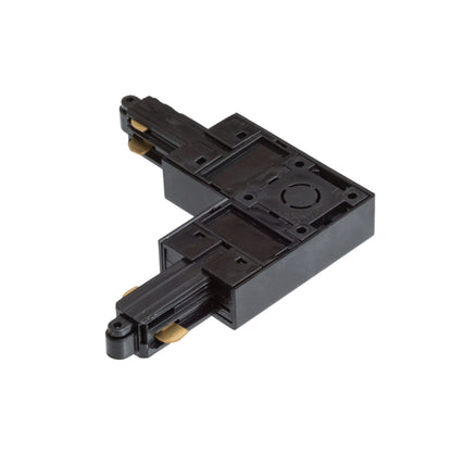 RENDL 1-circuit track system 1F L connector (outer polarity) black  230V  R12267 2