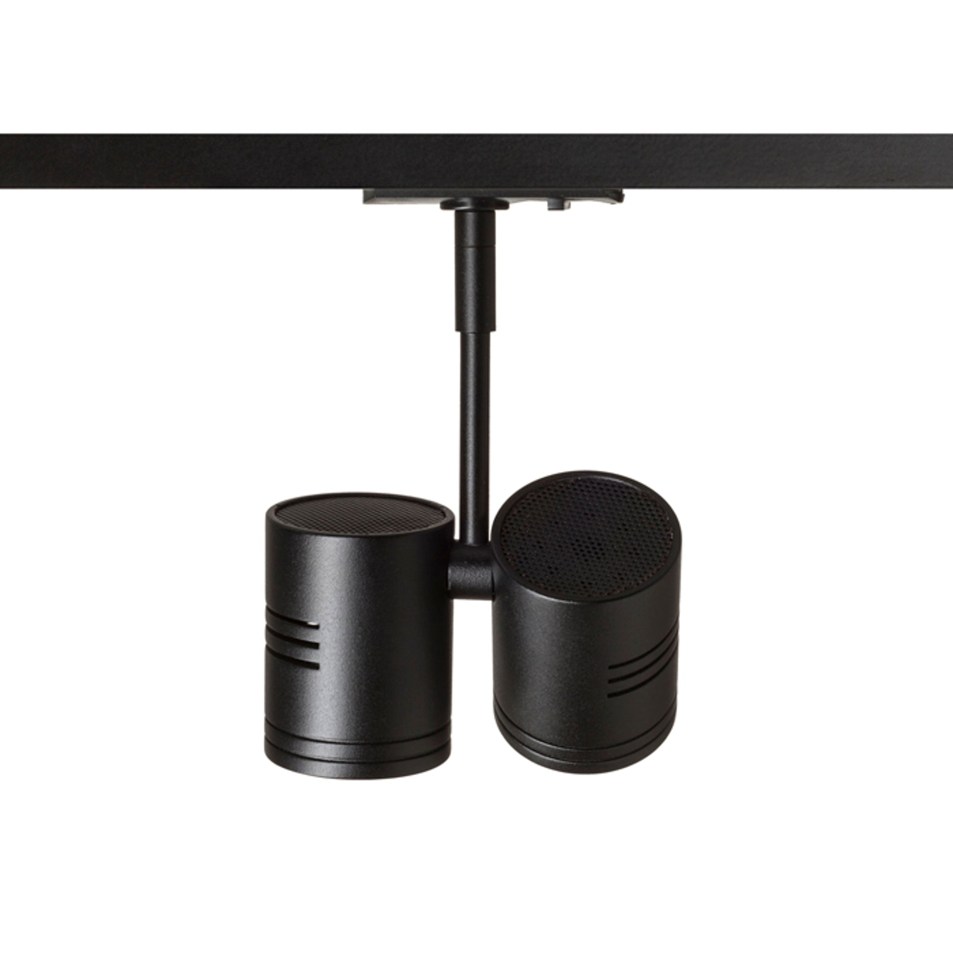 RENDL 1-circuit track system BEEBA II for 1-circuit tracks black  230V LED GU10 2x8W R12316 2