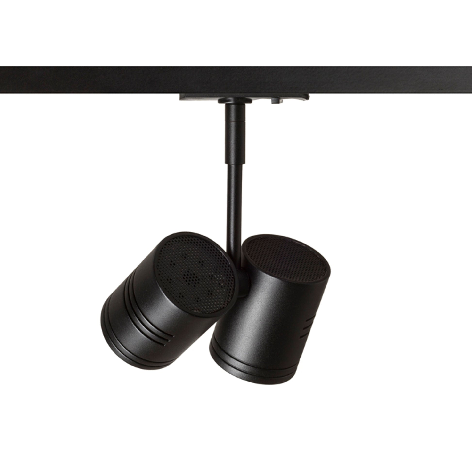 RENDL 1-circuit track system BEEBA II for 1-circuit tracks black  230V LED GU10 2x8W R12316 5