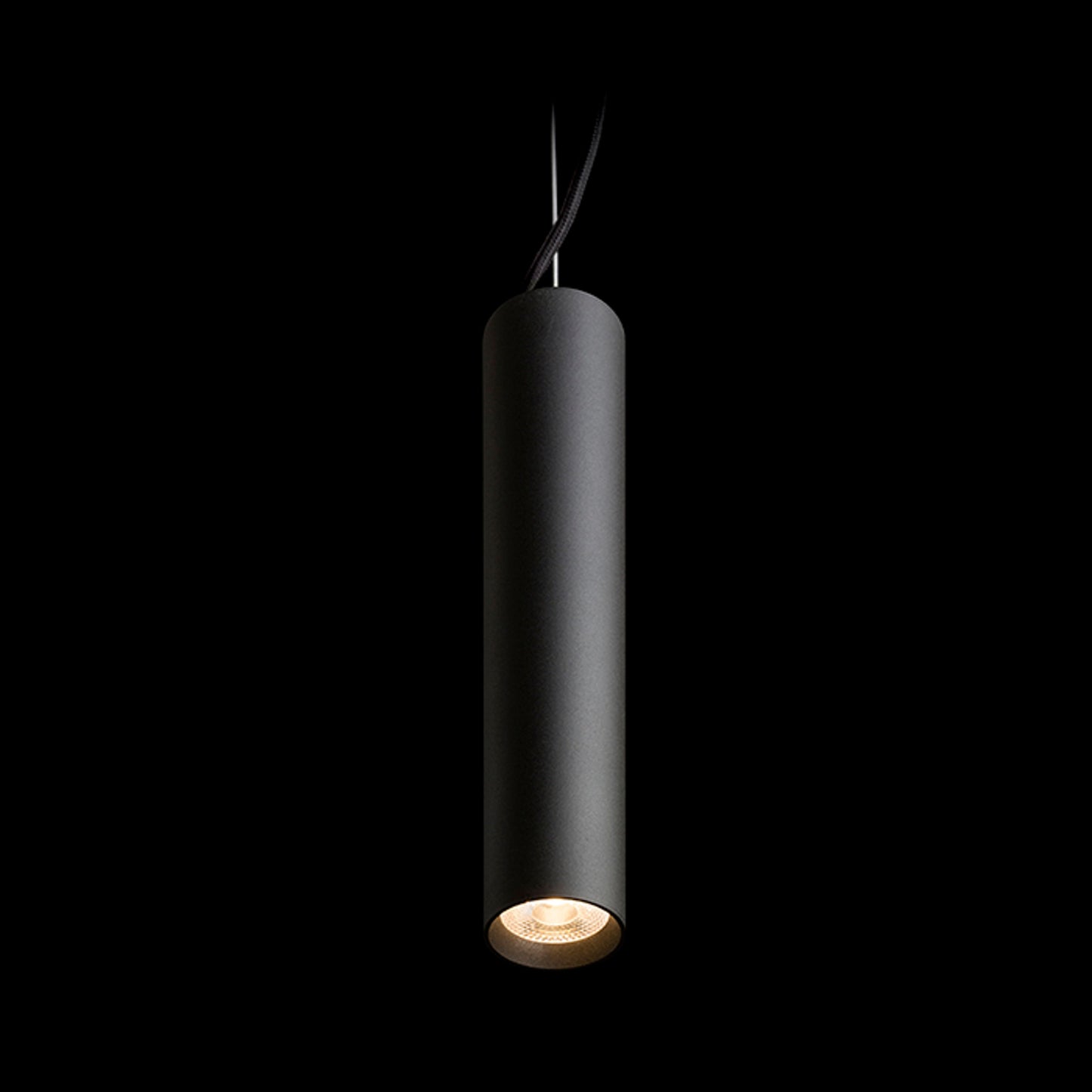 RENDL pendant lamp RIGA 28 pendant black  230V LED 6W 38°  3000K R12459 2