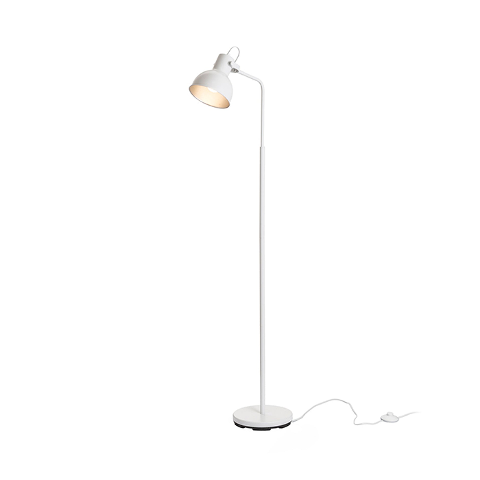 RENDL floor lamp ROSITA floor white/silver grey  230V LED E27 11W R12513 2