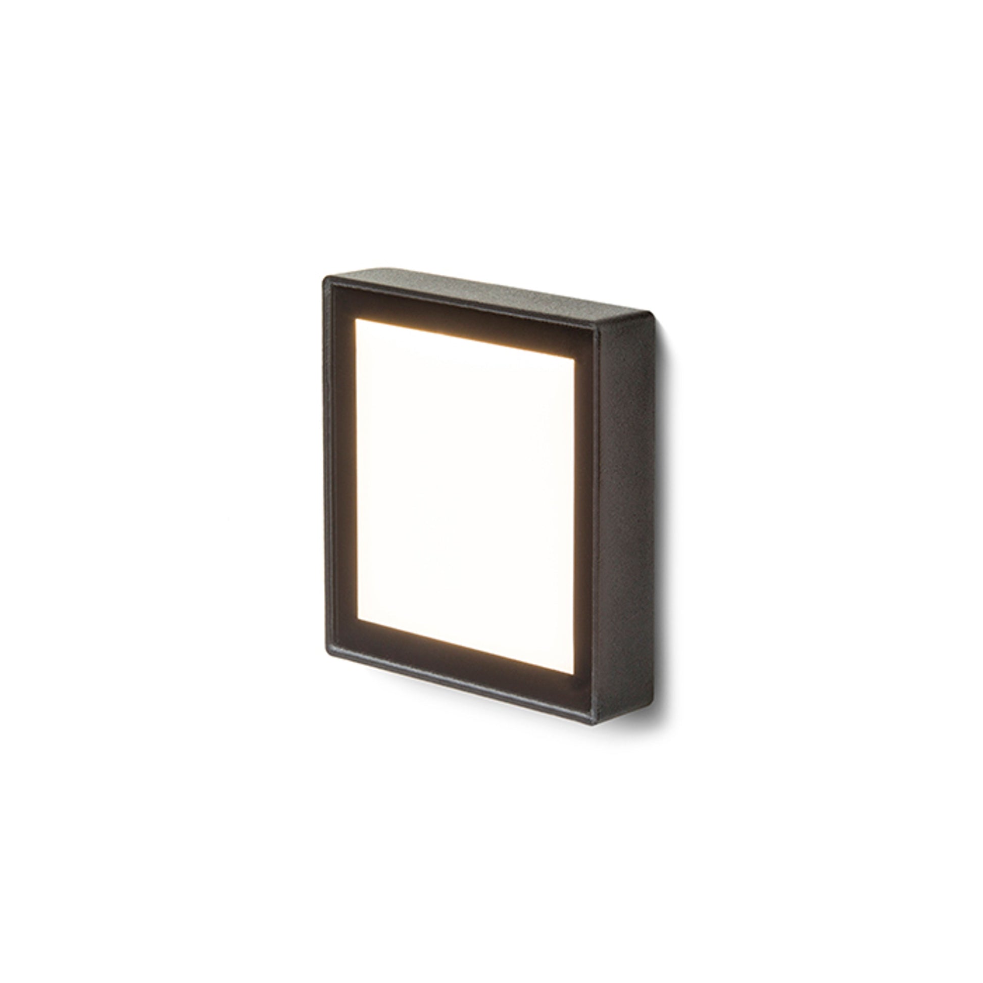 RENDL outdoor lamp DEJAVU SQ 9 recessed black 230V LED 3.5W IP65 3000K R12530 1