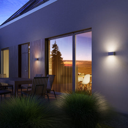 RENDL outdoor lamp TORINO wall white  230V LED 2x5W IP54  3000K R12573 5
