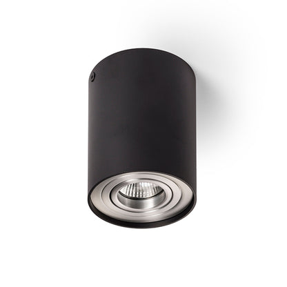 RENDL Outlet MILANO I ceiling matt black brushed aluminum 230V GU10 35W R12681 2