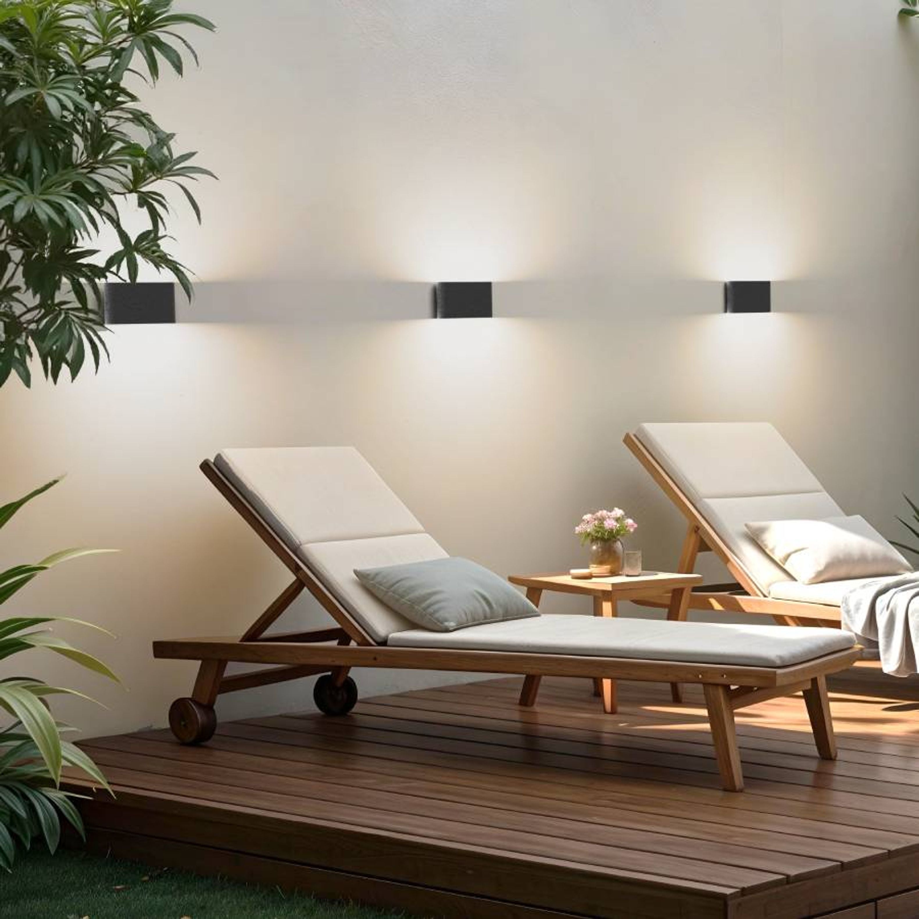 RENDL ulkovalaisin CHOIX 175 seinä antrasiitti 230V LED 10W IP54 3000K R12691 2