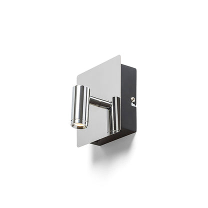 RENDL spotlight TIARA wall  chrome 230V LED 2x3W 25°  3000K R12957 3