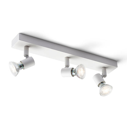 RENDL spotlight TRICA III wall white  230V GU10 3x25W R13375 2
