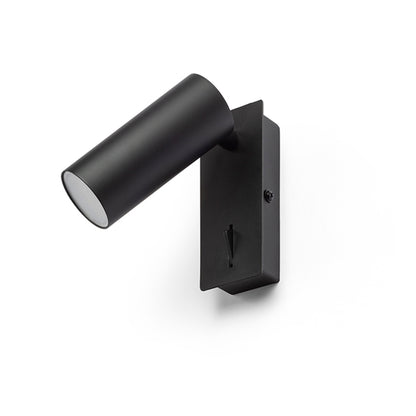 RENDL spotlight TAPIO I SQ wall black 230V LED 4.5W 3000K R13423 3