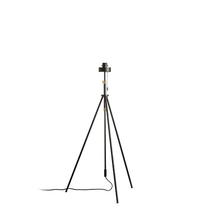 RENDL shades, shade bases, pendent sets LUTON floor base  black/brass 230V LED E27 15W R13640 3