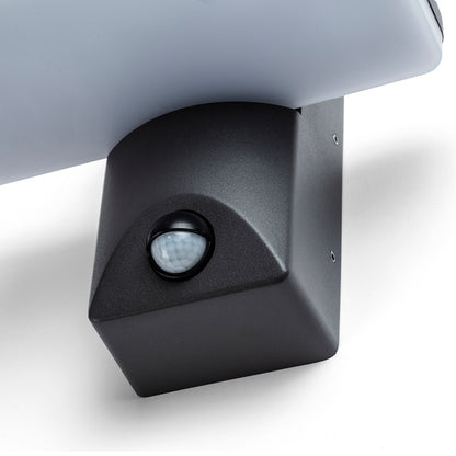 RENDL outdoor lamp RINA PIR wall anthracite grey  230V LED 12W IP65  3000K R13654 5