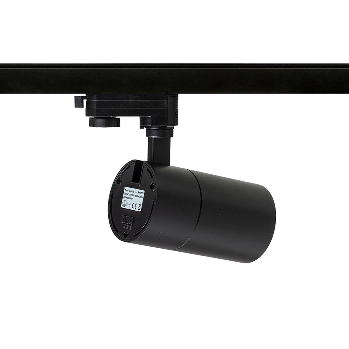 RENDL 3-circuit track system WISH 20 DIMM for 3-circuit tracks black  230V LED 20W 36°  3000K 4000K 5000K R13774 2