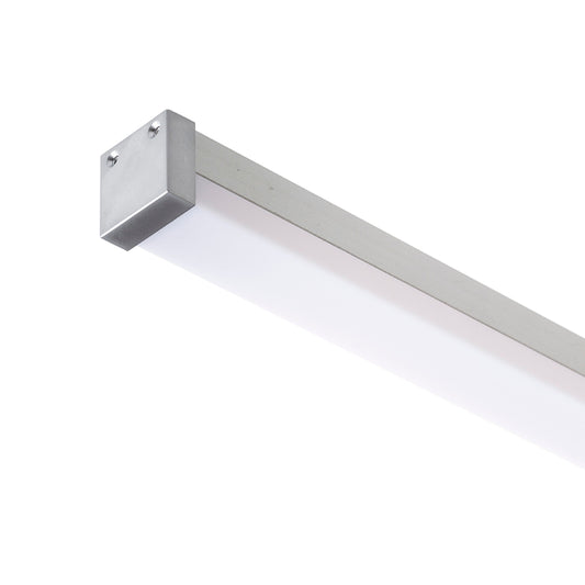 RENDL LED-strip LED PROFILE D surface mounted 1m aluminum/frosted acrylic  R13866 1