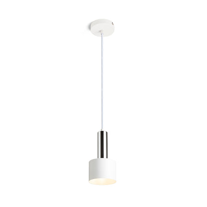 RENDL pendant lamp GIULIA 12 pendant white chrome 230V LED E27 11W R13908 1