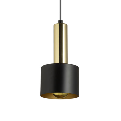RENDL pendant lamp GIULIA 12 pendant black/gold brown brass 230V LED E27 11W R13909 7